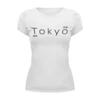 Заказать женскую футболку в Москве. Футболка базовая Tokyo 2 от nikskiru - готовые дизайны и нанесение принтов.