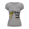 Заказать женскую футболку в Москве. Футболка базовая Whiskey Party от denis01001 - готовые дизайны и нанесение принтов.