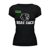 Заказать женскую футболку в Москве. Футболка базовая Bear Race BEAST MODE от Bear Race - готовые дизайны и нанесение принтов.