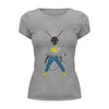 Заказать женскую футболку в Москве. Футболка базовая Antman от YellowCloverShop - готовые дизайны и нанесение принтов.