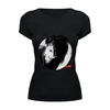 Заказать женскую футболку в Москве. Футболка базовая "Star Eyes Collection": Miyavi от Octopuslabel - готовые дизайны и нанесение принтов.