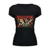 Заказать женскую футболку в Москве. Футболка базовая Gun's N' Roses от Fedor - готовые дизайны и нанесение принтов.