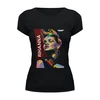 Заказать женскую футболку в Москве. Футболка базовая Rihanna от Fedor - готовые дизайны и нанесение принтов.