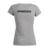 Заказать женскую футболку в Москве. Футболка базовая Армения Armenia от ar_lev - готовые дизайны и нанесение принтов.