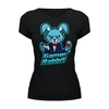 Заказать женскую футболку в Москве. Футболка базовая GamerRabbit от balden - готовые дизайны и нанесение принтов.