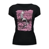 Заказать женскую футболку в Москве. Футболка базовая Underground Cat Rider от oneredfoxstore@gmail.com - готовые дизайны и нанесение принтов.