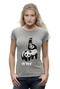 Заказать женскую футболку в Москве. Футболка базовая WWF Panda от Leichenwagen - готовые дизайны и нанесение принтов.