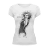 Заказать женскую футболку в Москве. Футболка базовая Marilyn Monroe от Leichenwagen - готовые дизайны и нанесение принтов.