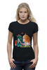 Заказать женскую футболку в Москве. Футболка базовая Princess Peach and Yosh от tvik - готовые дизайны и нанесение принтов.