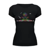 Заказать женскую футболку в Москве. Футболка базовая Coldplay от Fedor - готовые дизайны и нанесение принтов.