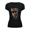 Заказать женскую футболку в Москве. Футболка базовая Terminator Genisys от KinoArt - готовые дизайны и нанесение принтов.