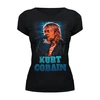 Заказать женскую футболку в Москве. Футболка базовая ☆Kurt Cobain☆ от balden - готовые дизайны и нанесение принтов.