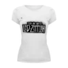 Заказать женскую футболку в Москве. Футболка базовая Led Zeppelin от Fedor - готовые дизайны и нанесение принтов.