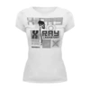 Заказать женскую футболку в Москве. Футболка базовая Laboratory X Ray от balden - готовые дизайны и нанесение принтов.
