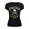 Заказать женскую футболку в Москве. Футболка базовая  Stone Sour от geekbox - готовые дизайны и нанесение принтов.