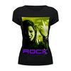 Заказать женскую футболку в Москве. Футболка базовая Rock - 1 от Vladec11 - готовые дизайны и нанесение принтов.