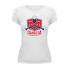 Заказать женскую футболку в Москве. Футболка базовая GANGSTA от balden - готовые дизайны и нанесение принтов.
