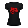 Заказать женскую футболку в Москве. Футболка базовая Dirt Devil от THE_NISE  - готовые дизайны и нанесение принтов.