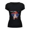 Заказать женскую футболку в Москве. Футболка базовая Косово - Сербия от kseniya86 - готовые дизайны и нанесение принтов.