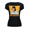 Заказать женскую футболку в Москве. Футболка базовая Mia Wallace (Pulp Fiction) от balden - готовые дизайны и нанесение принтов.
