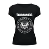 Заказать женскую футболку в Москве. Футболка базовая Ramones от rancid - готовые дизайны и нанесение принтов.