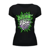 Заказать женскую футболку в Москве. Футболка базовая Blink-182 от geekbox - готовые дизайны и нанесение принтов.