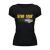 Заказать женскую футболку в Москве. Футболка базовая Star Truk от ISliM - готовые дизайны и нанесение принтов.