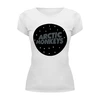 Заказать женскую футболку в Москве. Футболка базовая Arctic Monkeys от cherdantcev - готовые дизайны и нанесение принтов.
