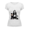 Заказать женскую футболку в Москве. Футболка базовая Madonna от kostlaviypsych - готовые дизайны и нанесение принтов.