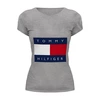 Заказать женскую футболку в Москве. Футболка базовая Tommy от Vladec11 - готовые дизайны и нанесение принтов.