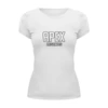 Заказать женскую футболку в Москве. Футболка базовая Apex Legends от THE_NISE  - готовые дизайны и нанесение принтов.