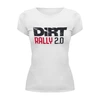 Заказать женскую футболку в Москве. Футболка базовая DiRT Rally  от THE_NISE  - готовые дизайны и нанесение принтов.