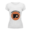 Заказать женскую футболку в Москве. Футболка базовая Philadelphia Flyers от kspsshop - готовые дизайны и нанесение принтов.
