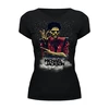 Заказать женскую футболку в Москве. Футболка базовая Michael Jackson (Thriller) от balden - готовые дизайны и нанесение принтов.