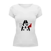 Заказать женскую футболку в Москве. Футболка базовая Mass Effect N7 от BURNSHIRTS - готовые дизайны и нанесение принтов.