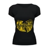 Заказать женскую футболку в Москве. Футболка базовая свитшот wu tang clan от mitrich420 - готовые дизайны и нанесение принтов.