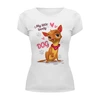 Заказать женскую футболку в Москве. Футболка базовая My little dog  от T-shirt print  - готовые дизайны и нанесение принтов.