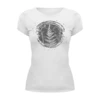 Заказать женскую футболку в Москве. Футболка базовая Moon Fern от oneredfoxstore@gmail.com - готовые дизайны и нанесение принтов.