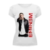 Заказать женскую футболку в Москве. Футболка базовая Eminem от FOR YOU - готовые дизайны и нанесение принтов.