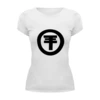 Заказать женскую футболку в Москве. Футболка базовая Tokio Hotel от Анастасия Вахрушева - готовые дизайны и нанесение принтов.