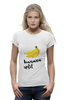 Заказать женскую футболку в Москве. Футболка базовая Banana split от Liby - готовые дизайны и нанесение принтов.
