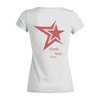 Заказать женскую футболку в Москве. Футболка базовая North Star Team от northstarshop@mail.ru - готовые дизайны и нанесение принтов.
