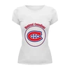 Заказать женскую футболку в Москве. Футболка базовая Montreal Canadiens от kspsshop - готовые дизайны и нанесение принтов.