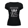 Заказать женскую футболку в Москве. Футболка базовая Scorpions Band от Leichenwagen - готовые дизайны и нанесение принтов.
