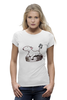 Заказать женскую футболку в Москве. Футболка базовая С\Л\Г\Э женская продукция от торгаш - готовые дизайны и нанесение принтов.