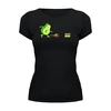Заказать женскую футболку в Москве. Футболка базовая ❖ Avocado Bowl ❖ от balden - готовые дизайны и нанесение принтов.