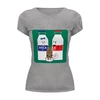 Заказать женскую футболку в Москве. Футболка базовая Шоколадное молочко от CoolDesign - готовые дизайны и нанесение принтов.