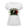 Заказать женскую футболку в Москве. Футболка базовая "Bob Marley" от Fedor - готовые дизайны и нанесение принтов.