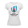 Заказать женскую футболку в Москве. Футболка базовая RWC 2019 от rugby - готовые дизайны и нанесение принтов.