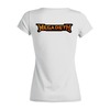 Заказать женскую футболку в Москве. Футболка базовая Megadeth от Leichenwagen - готовые дизайны и нанесение принтов.